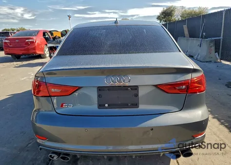 2016 Audi S3 Premium Plus z USA, uszkodzony, nr VIN WAUB1GFF3G1050354